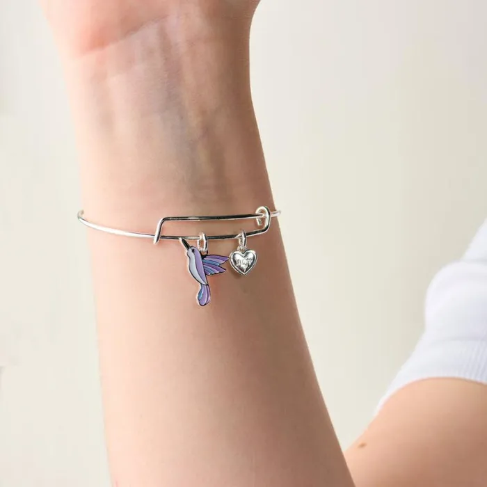039Joy039 Hummingbird Duo Charm Bangle Bracelet Silver Women Alex And Ani Iconic Alex And Ani 039Joy039 Hummingbird Duo Charm Bangle Bracelet Silver Women Alex And Ani Iconic Alex And Ani