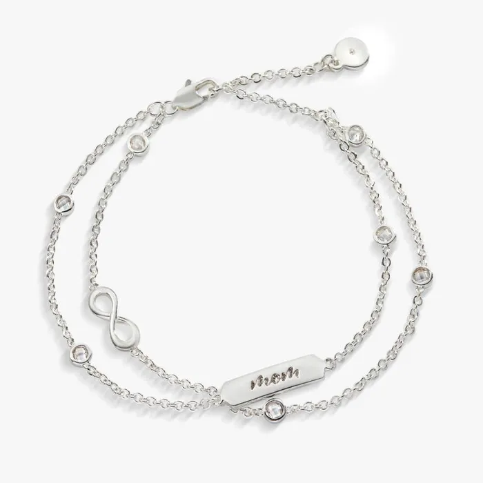 039Mom039 Infinity Chain Bracelet Adjustable Silver Women Alex And Ani Bracelets 039Mom039 Infinity Chain Bracelet Adjustable Silver Women Alex And Ani Bracelets