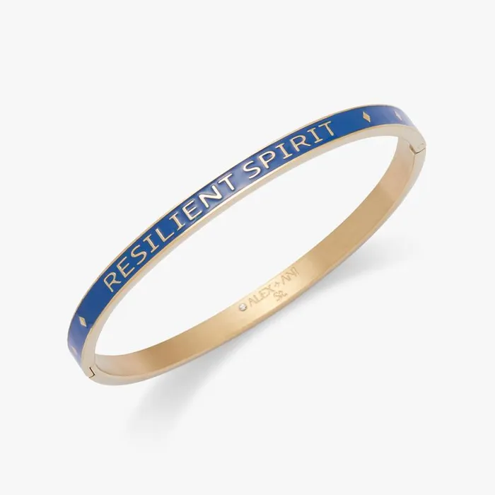 039Resilient Spirit039 Hinge Bangle Stainless Steel Gold Women Alex And Ani Fine Jewelry 039Resilient Spirit039 Hinge Bangle Stainless Steel Gold Women Alex And Ani Fine Jewelry