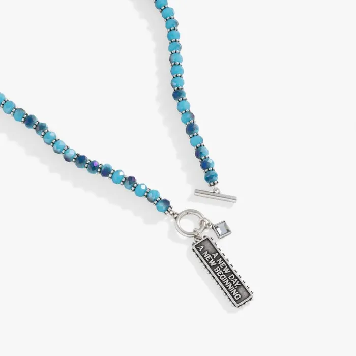A New Day A New Beginning Toggle Necklace Silver Women Alex And Ani Necklaces A New Day A New Beginning Toggle Necklace Silver Women Alex And Ani Necklaces