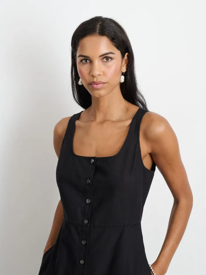 Alex Mill Dresses Skirts Women Piper Dress Rich Black Alex Mill Dresses Skirts Women Piper Dress Rich Black