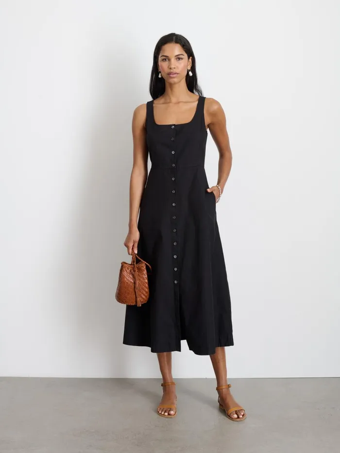 Alex Mill Dresses Skirts Women Piper Dress Rich Black Alex Mill Dresses Skirts Women Piper Dress Rich Black
