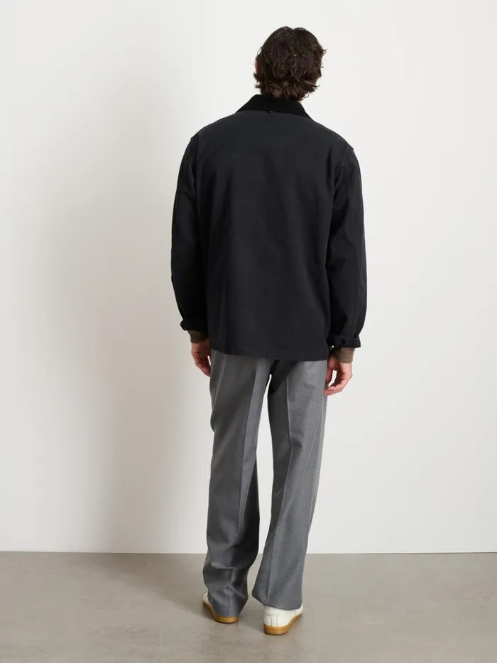 Alex Mill Jackets Coats Men Frontier Jacket In Canvas Washed Black
