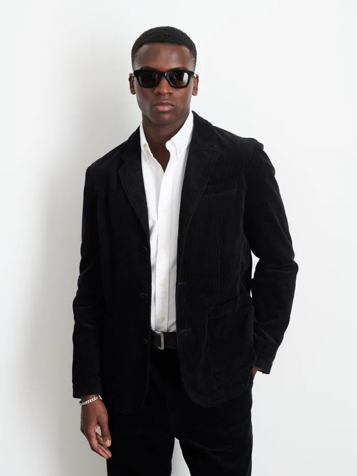 Alex Mill Jackets Coats Men Mill Blazer In Corduroy Black Alex Mill Jackets Coats Men Mill Blazer In Corduroy Black