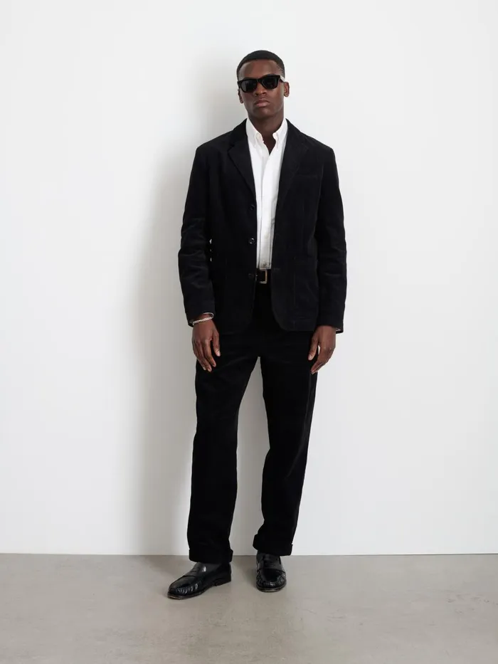 Alex Mill Jackets Coats Men Mill Blazer In Corduroy Black Alex Mill Jackets Coats Men Mill Blazer In Corduroy Black
