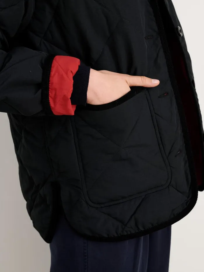 Alex Mill Jackets Outerwear Women Quinn Quilted Jacket Black