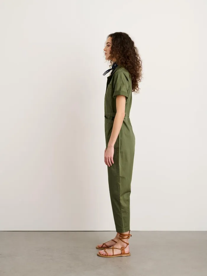 Alex Mill Jumpsuits Women Standard Short Sleeve Jumpsuit Faded Olive