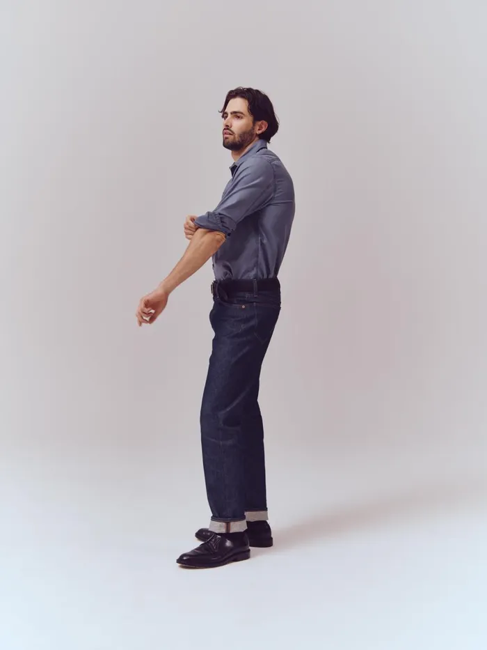 Alex Mill Pants Men Am Original 5 Pocket Jean Raw Indigo