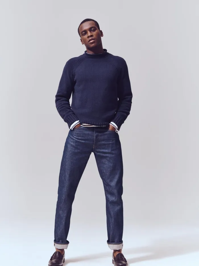 Alex Mill Pants Men Am Original 5 Pocket Jean Raw Indigo