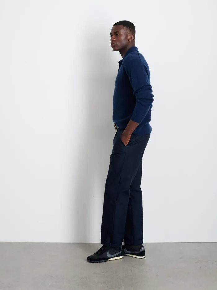 Alex Mill Pants Men Grant Trouser In Cotton Twill Dark Navy Alex Mill Pants Men Grant Trouser In Cotton Twill Dark Navy
