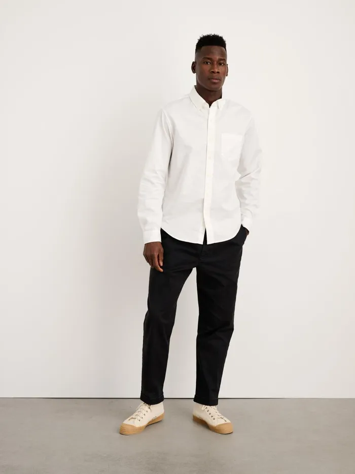 Alex Mill Shirts Men Mill Shirt In Cotton Poplin White