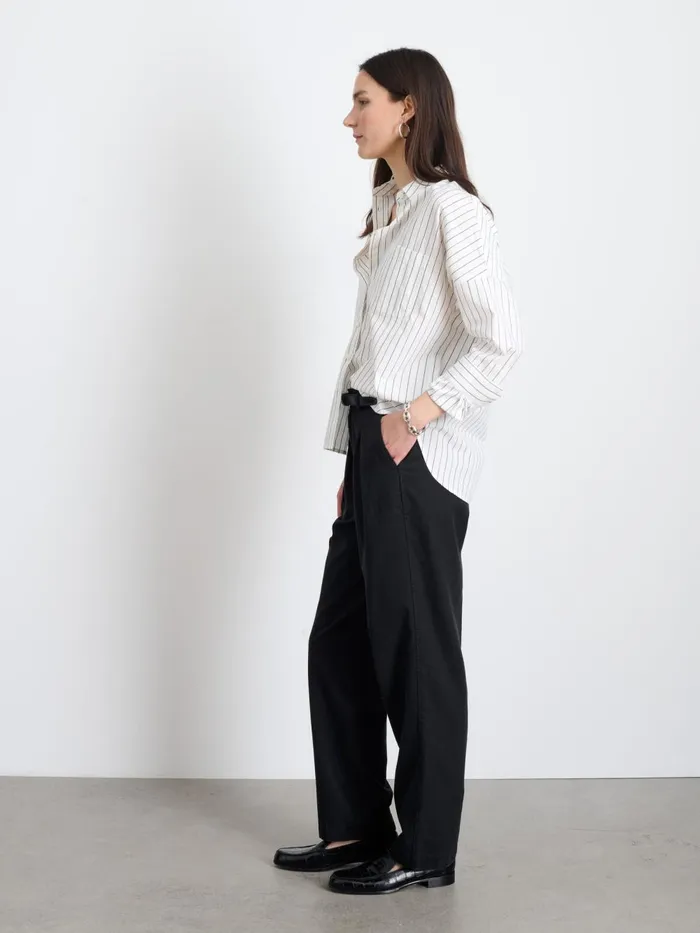 Alex Mill Shirts Tops Women Jo Shirt In Striped Paper Poplin