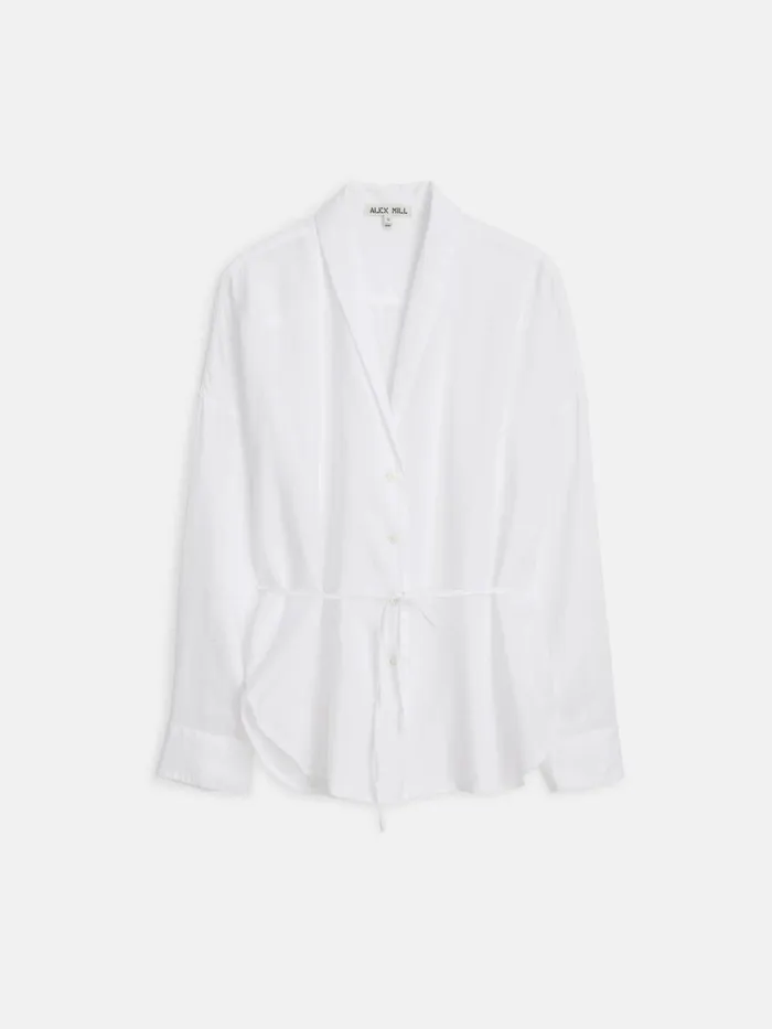 Alex Mill Shirts Tops Women Karlie Shirt In Cotton Voile White