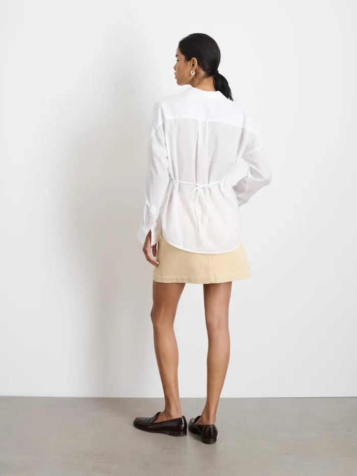 Alex Mill Shirts Tops Women Karlie Shirt In Cotton Voile White