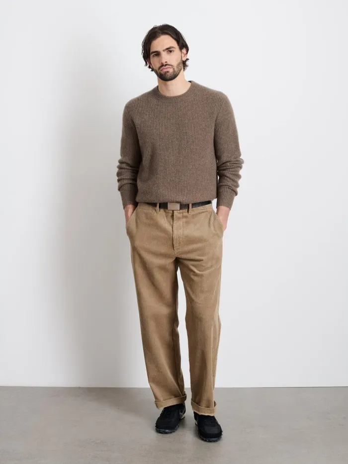 Alex Mill Suiting Blazers Men Straight Leg Pant In Corduroy Khaki