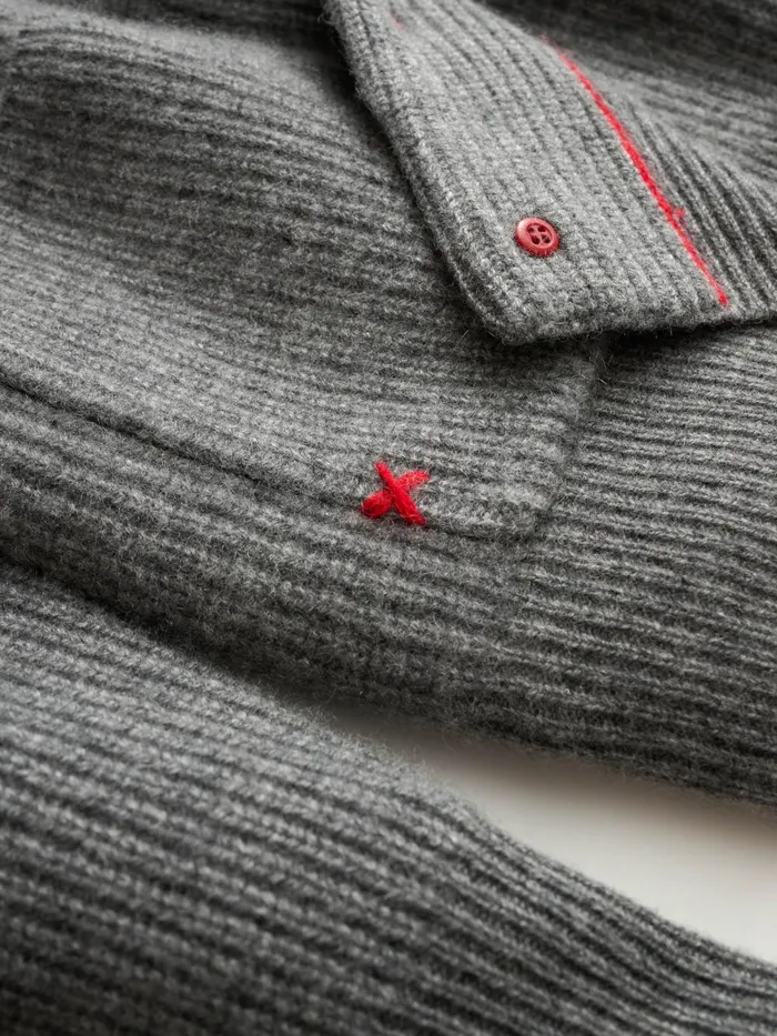 Alex Mill Sweaters Sweatshirts Men Mitchell Cardigan In Washed Cashmere Heather Pewter