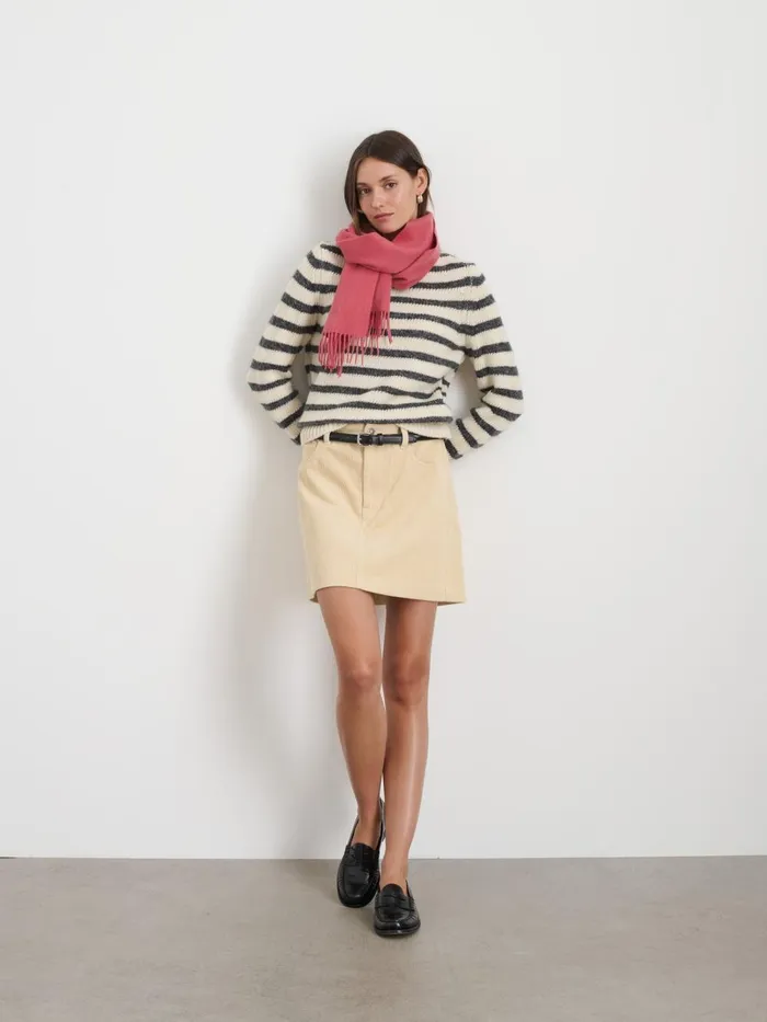 Alex Mill Sweaters Women Jamie Striped Sweater Whiteash