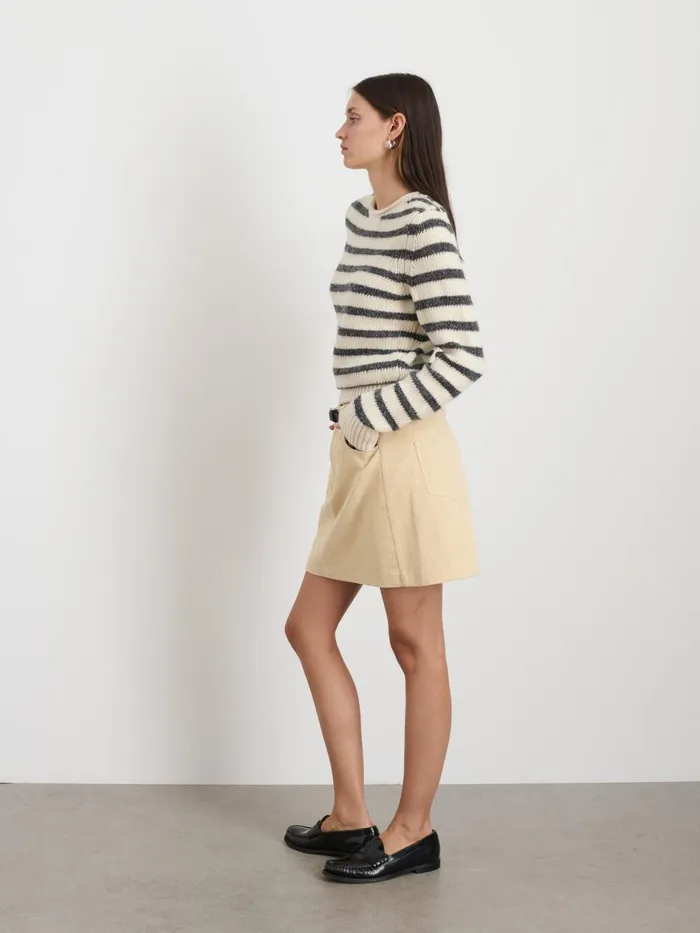 Alex Mill Sweaters Women Jamie Striped Sweater Whiteash