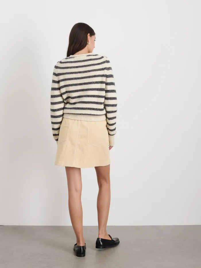 Alex Mill Sweaters Women Jamie Striped Sweater Whiteash