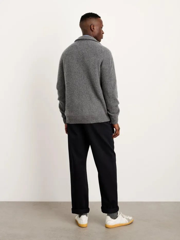 Alex Mill Sweaters Women Mitchell Cardigan In Washed Cashmere Heather Pewter