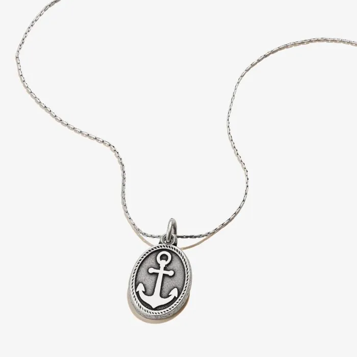 Anchor Charm Necklace Rafaelian Silver Women Alex And Ani Strength Protection Anchor Charm Necklace Rafaelian Silver Women Alex And Ani Strength Protection