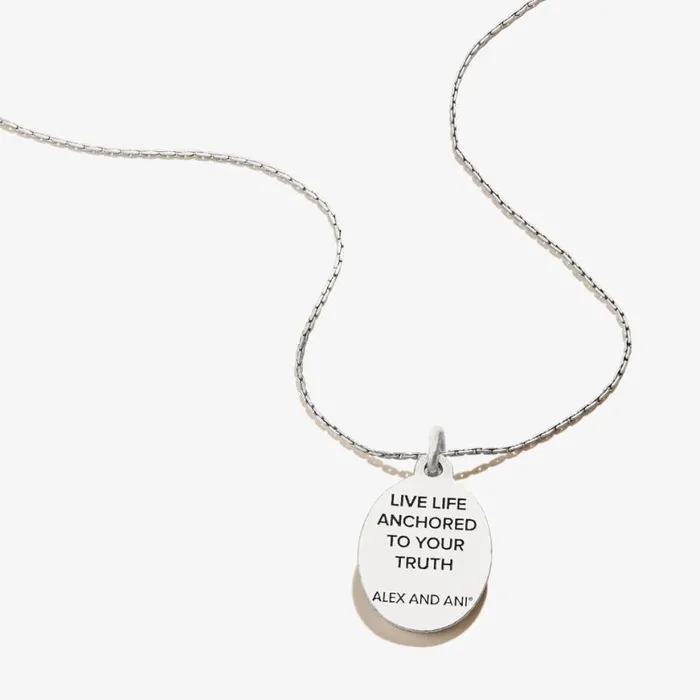 Anchor Charm Necklace Rafaelian Silver Women Alex And Ani Strength Protection Anchor Charm Necklace Rafaelian Silver Women Alex And Ani Strength Protection