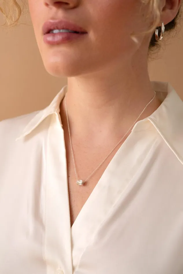 April Birthstone Precious Pendant Necklace 14kt Gold Over Sterling Silver Women Alex And Ani Wedding Engagement