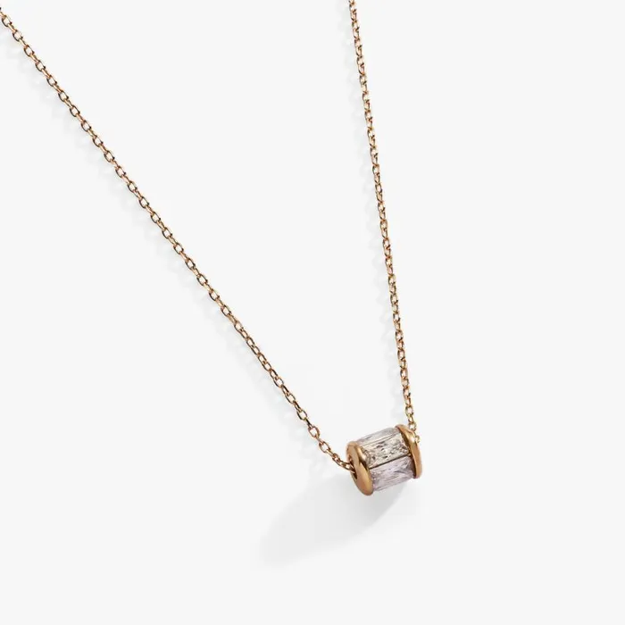 April Birthstone Precious Pendant Necklace 14kt Gold Over Sterling Silver Women Alex And Ani Wedding Engagement