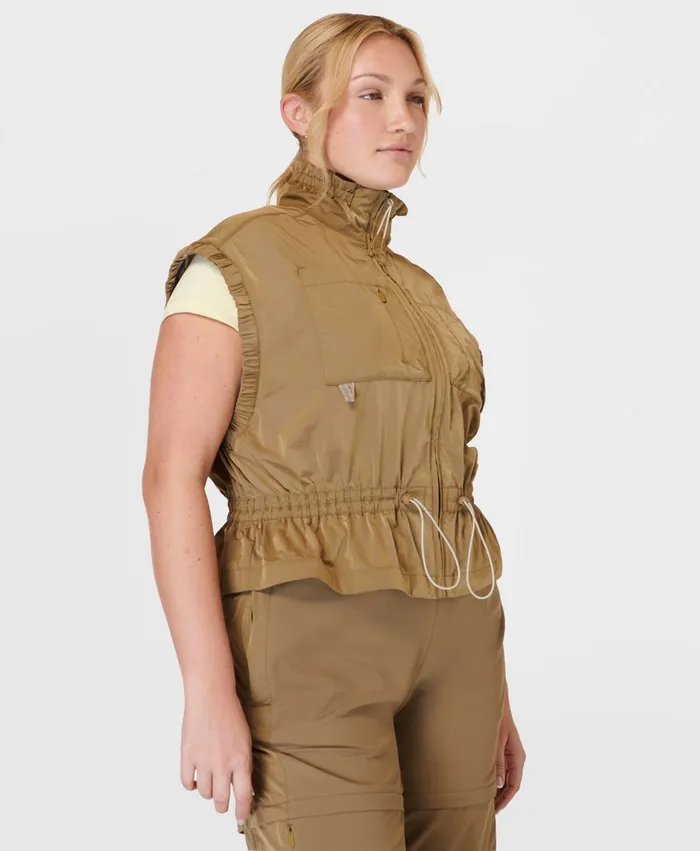 Ascend 2 In 1 Hiking Jacket X Sweaty Betty Antique Copper Women Merrell Tops