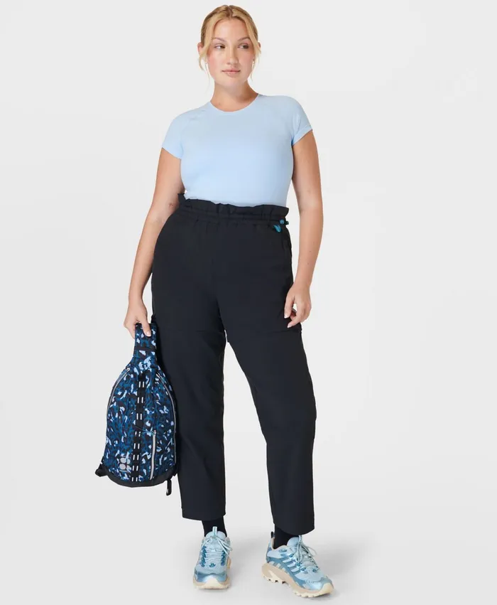 Ascend Athlete Seamless Workout TShirt X Sweaty Betty Breeze Blue Women Merrell Tops