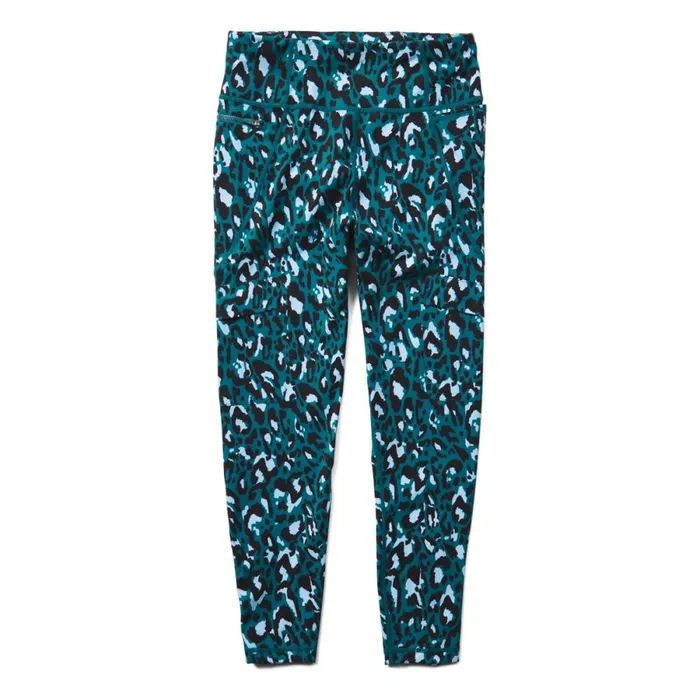 Ascend Power Cargo Workout Legging X Sweaty Betty Blue Brushstroke Leopard Women Merrell Bottoms