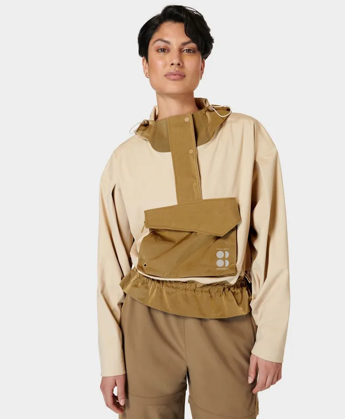 Ascend Whisper Anorak X Sweaty Betty Dove Beigeantique Copper Women Merrell Tops