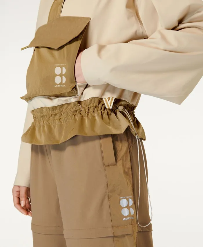 Ascend Whisper Anorak X Sweaty Betty Dove Beigeantique Copper Women Merrell Tops