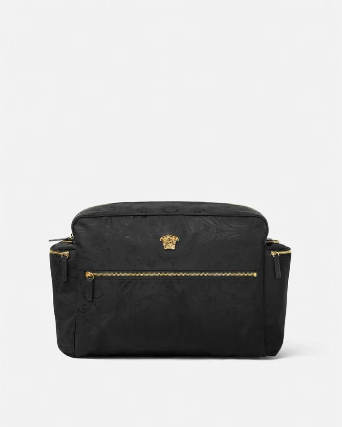 Barocco Baby Changing Mat Bag Blackgold Children Versace Strollers and Others Barocco Baby Changing Mat Bag Blackgold Children Versace Strollers and Others