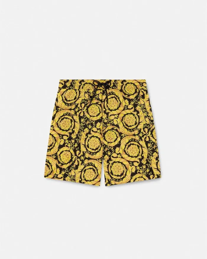 Barocco Boardshorts Print Men Versace Swimwear
