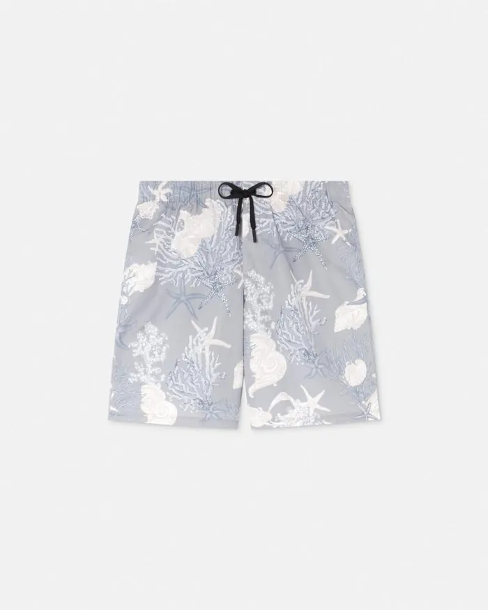 Barocco Sea Boardshorts Blueprint Men Versace Swimwear