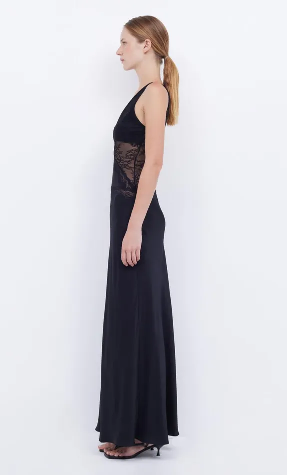 Bec Bridge ABRIELLE LACE MAXI DRESS 8211 BLACKBLACK Women Wedding Guest