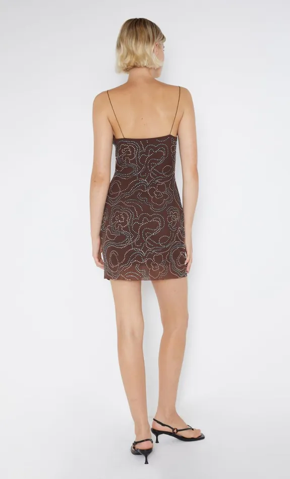 Bec Bridge ALIZE SINGLET DRESS 8211 ESPRESSO Women Mini Dresses