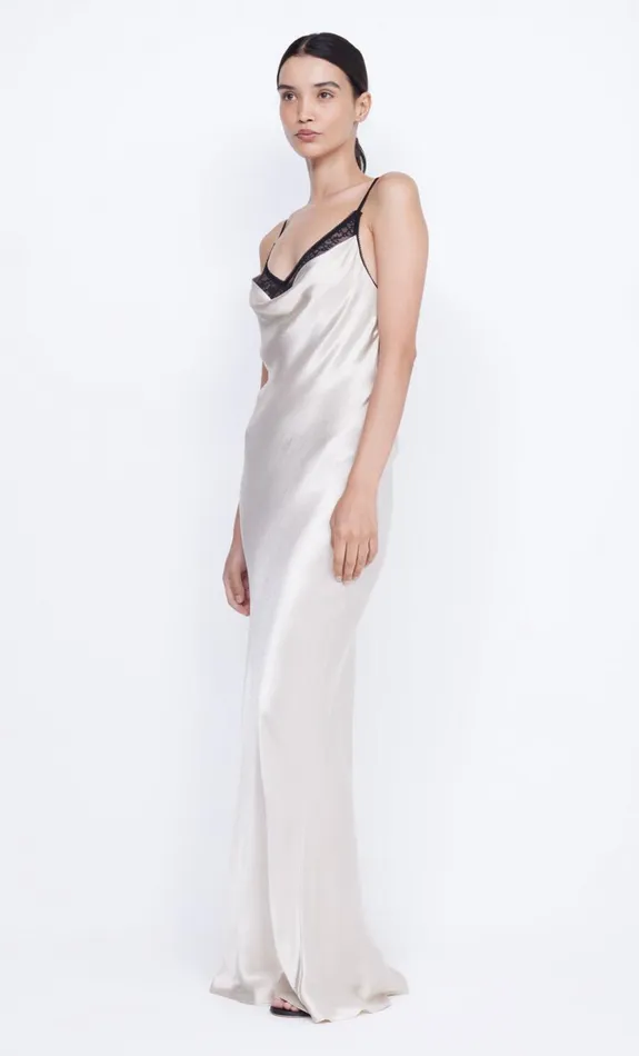 Bec Bridge ARABELLA BACKLESS DRESS 8211 SANDBLACK Women Prom Dresses