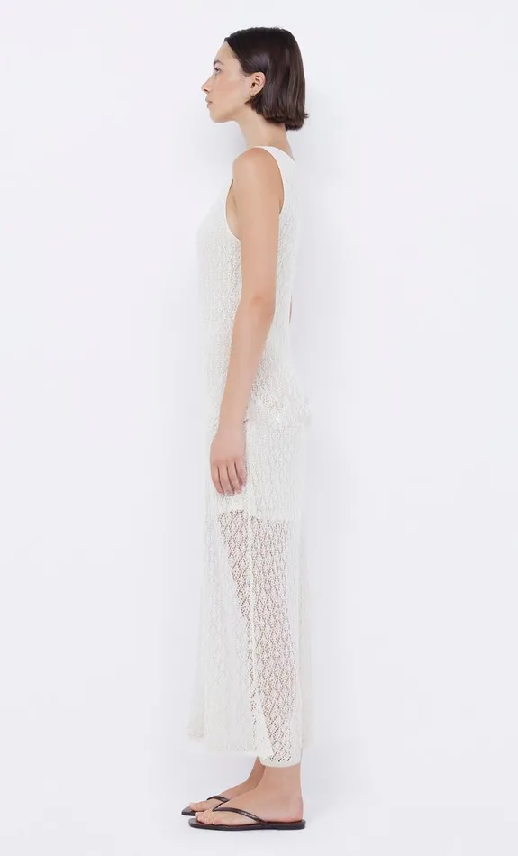 Bec Bridge AURORA KEYHOLE DRESS 8211 IVORY Women Maxi Dresses