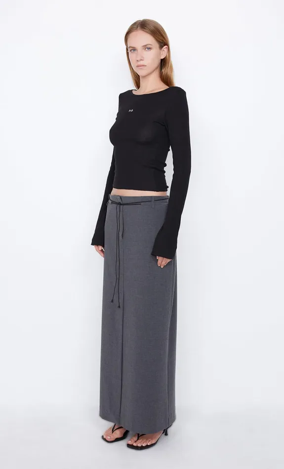 Bec Bridge BB LONG SLEEVE TOP 8211 BLACK Women Long Sleeve