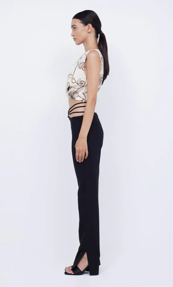 Bec Bridge BAYSIDE TWIST CROP TOP 8211 PARISIAN SHELL Women Cropped