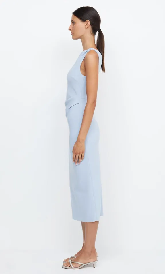 Bec Bridge BE MINE ASYM DRESS 8211 DUSTY BLUE Women Bridesmaid Dresses