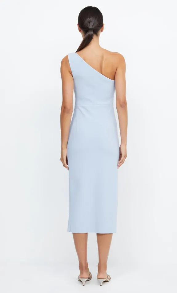 Bec Bridge BE MINE ASYM DRESS 8211 DUSTY BLUE Women Bridesmaid Dresses