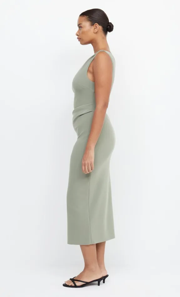 Bec Bridge BE MINE ASYM DRESS 8211 SAGE Women Bridesmaid Dresses