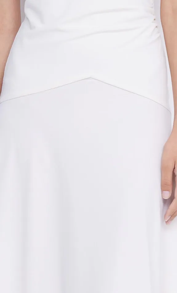 Bec Bridge BLANCHE HALTER MAXI DRESS 8211 IVORY Women Maxi Dresses