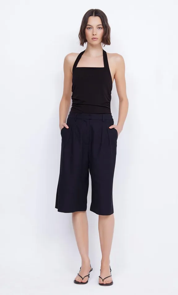 Bec Bridge BLANCHE HALTER TOP 8211 BLACK Women Sleeveless