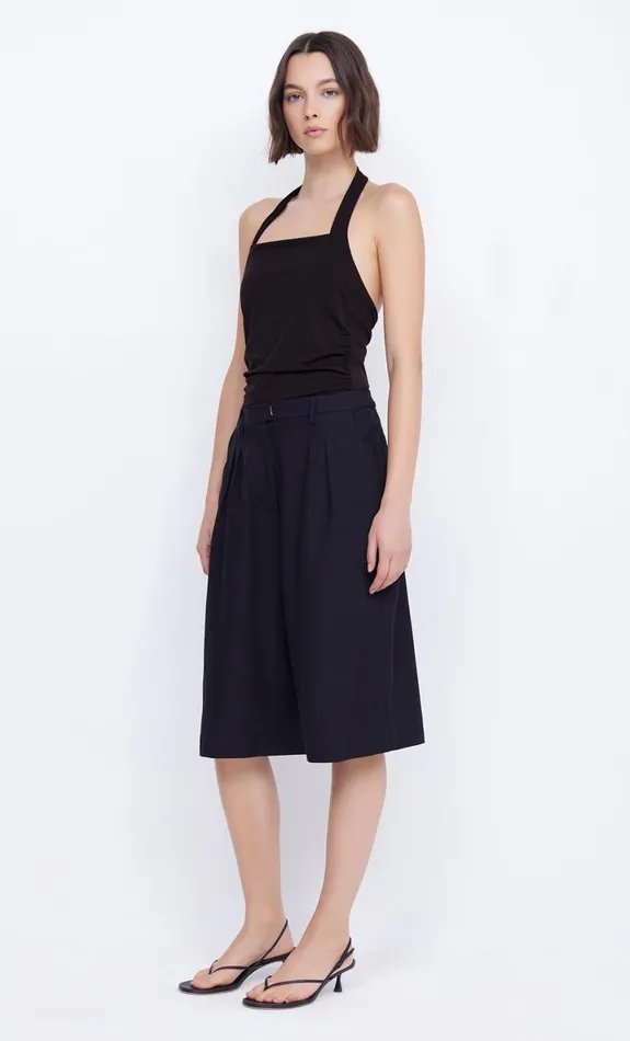 Bec Bridge BLANCHE HALTER TOP 8211 BLACK Women Sleeveless