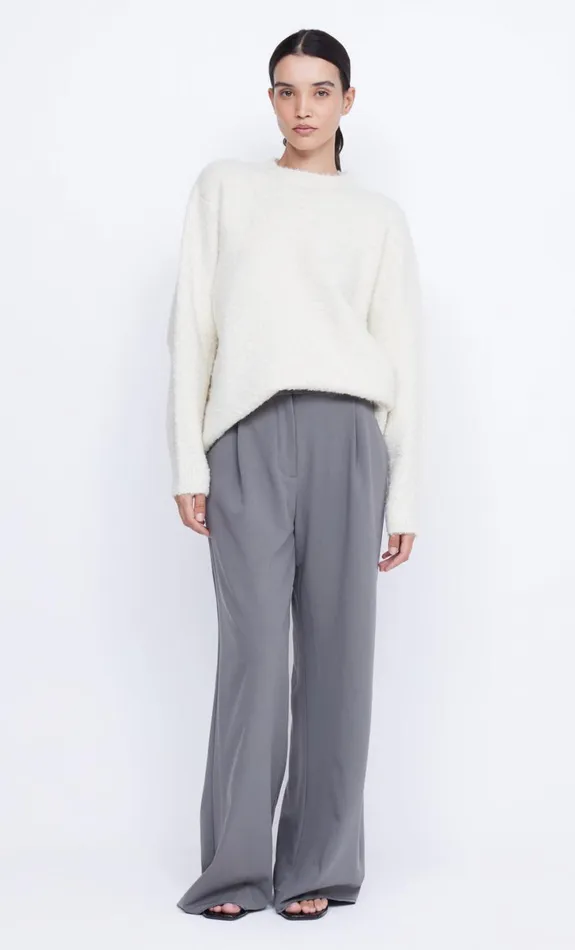 Bec Bridge BRICE KNIT JUMPER 8211 IVORY Women Long Sleeve