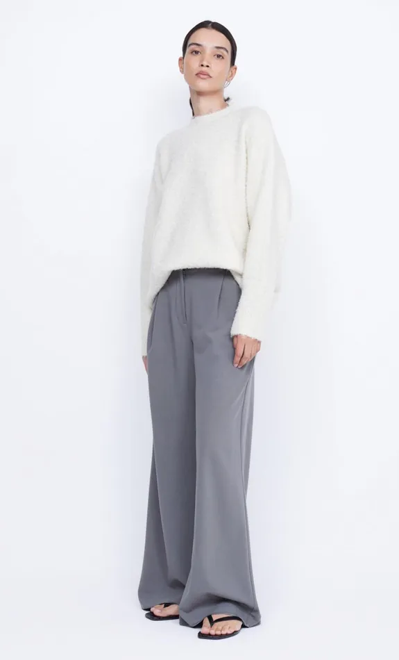 Bec Bridge BRICE KNIT JUMPER 8211 IVORY Women Long Sleeve